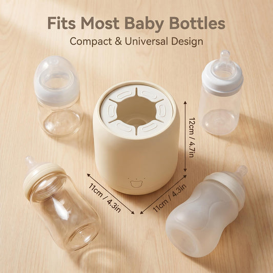 🍼 Automatikusan keveri a tápszert csomómentesre – egyenletes tápanyageloszlás és kevesebb hasfájás a babáknál! Éjszaka is gondtalan az etetés! 😴