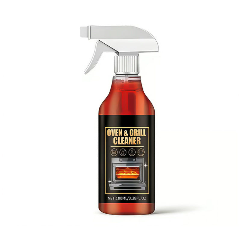 ✨ Sütőtisztító spray – Makacs zsír és ráégett ételmaradékok ellen – Csak permetezz, várd meg 5 percig, töröld le – 100 ml