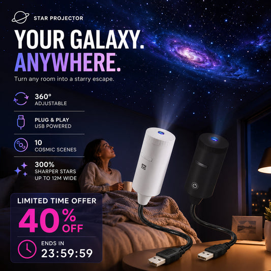 Plug-and-Play HD csillagvetítő