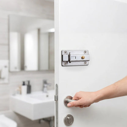 🔒 Egy érintés, és zár – nyomd meg, és már nyílik is! Az automatikus visszatérő mechanizmus minden alkalommal biztonságosan zár, anélkül hogy külön odafigyelnél! ⚡
