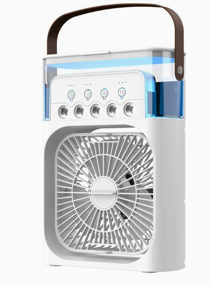 💨 Hűsítő köd és párásítás egyben – forró, száraz napokon is friss, nedvességben gazdag levegőt biztosít! Többé nem szárad a bőröd! 🌿