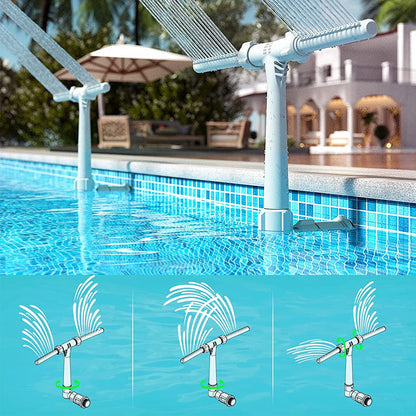 🌊 Pool szökőkútfej – Egyszerűen felszerelhető, frissítő vízjáték medencéjébe