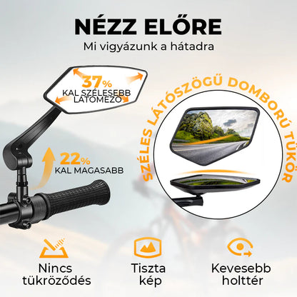 🚲 Minden kerékpárra – városi biciklitől a mountain bike-ig! A univerzális kialakítás garantálja, hogy bármilyen kormányon stabilan üljön! 🏔️