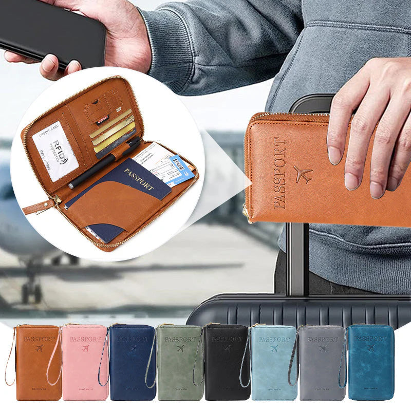 ✈️ Vége a kapu előtti pániknak – minden dokumentum a helyén, egyetlen tárcában! Nyugodt beszállás, stresszmentes utazás! 😌