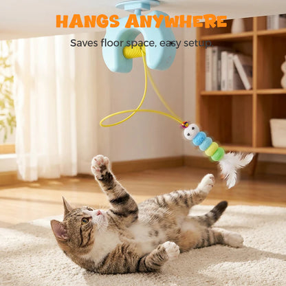 🐈 Automatikus behúzható macskajáték – Öngerjesztő mozgás, fejleszti a vadászösztönt 💡