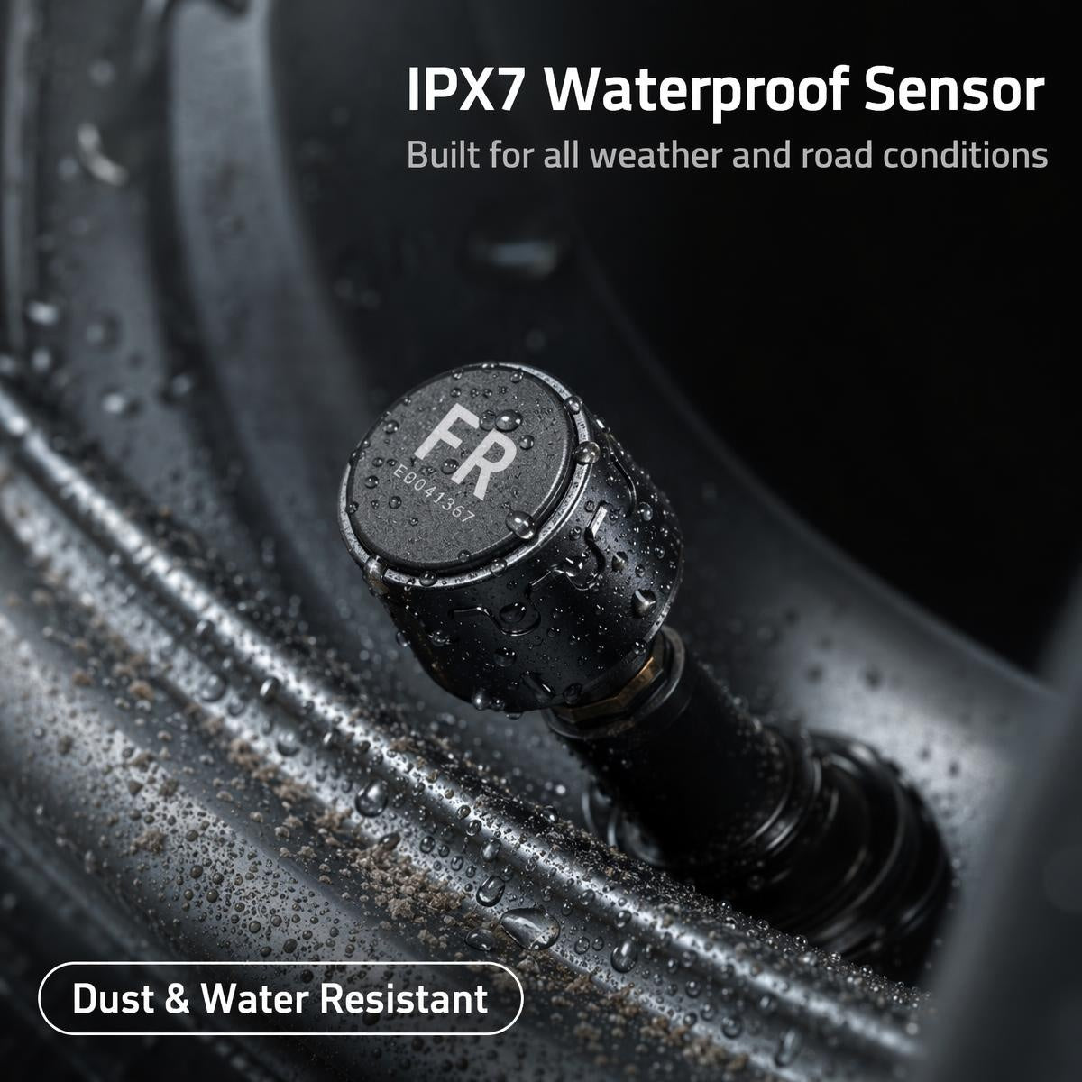 Sončni TPMS z USB-polnjenjem | SOLARTPMS