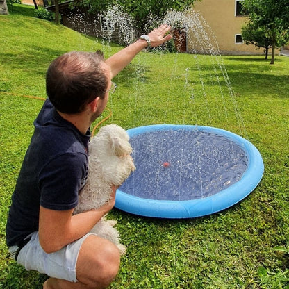 🐾 50% kedvezmény! Összecsukható kutya-macska matrac – Vízi játékhoz, extrán tartós