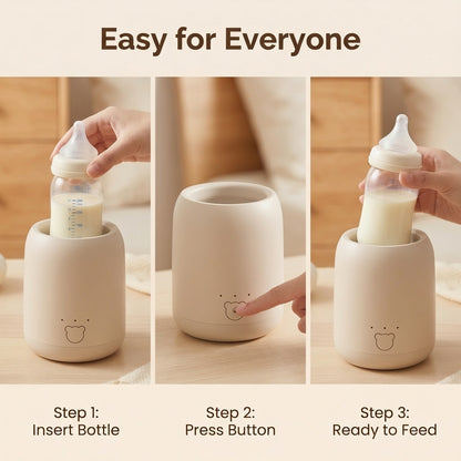 🍼 Automatikusan keveri a tápszert csomómentesre – egyenletes tápanyageloszlás és kevesebb hasfájás a babáknál! Éjszaka is gondtalan az etetés! 😴