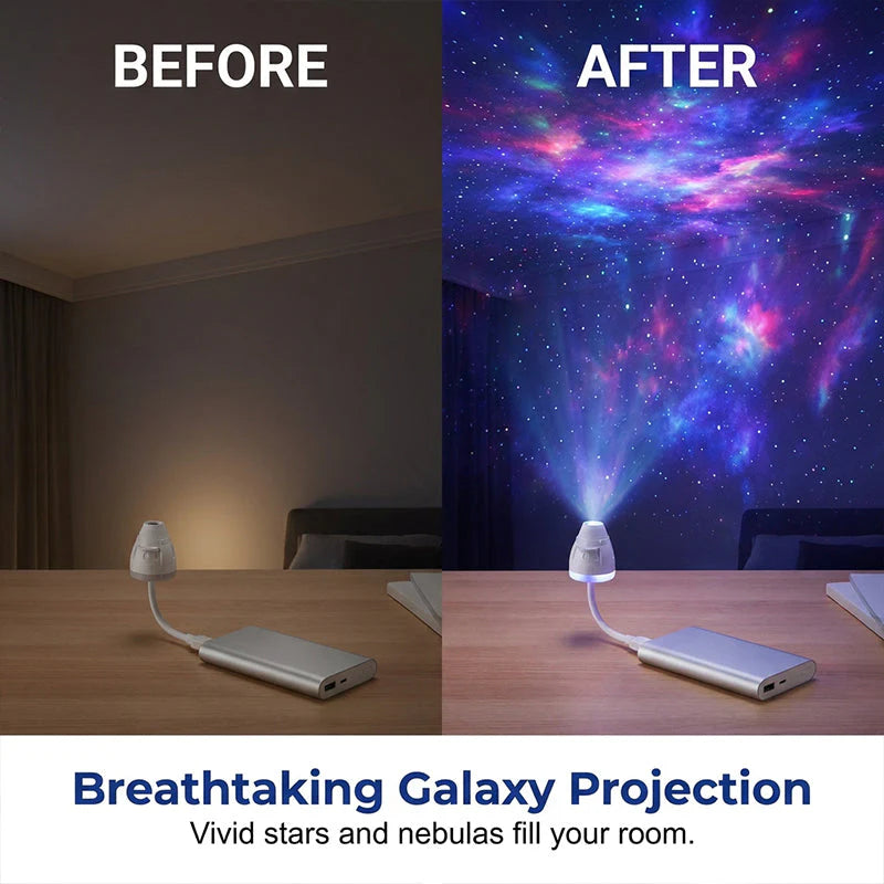 Magával ragadó planetáriumi projektor a hálószoba hangulatának megteremtéséhez🌟
