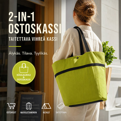 Enostavno sestavljiva zložljiva vozička na kolesih za vsak dan | EASYWHEEL