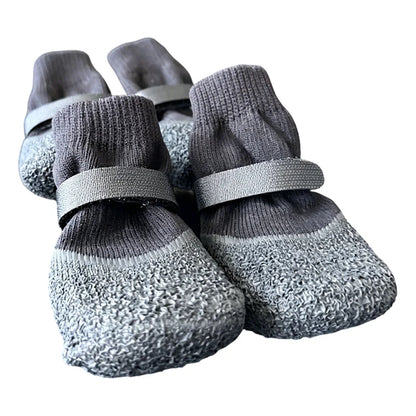 👟 Kopásálló mancsvédő cipő kutyáknak – Vízálló, csúszásgátló, 5 színben, S/M/L méretben – Tökéletes sétákhoz és szabadtéri kalandokhoz
