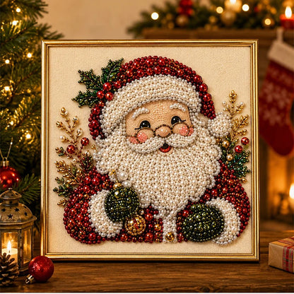 Božična biserna slika DIY komplet | XMASBEAD