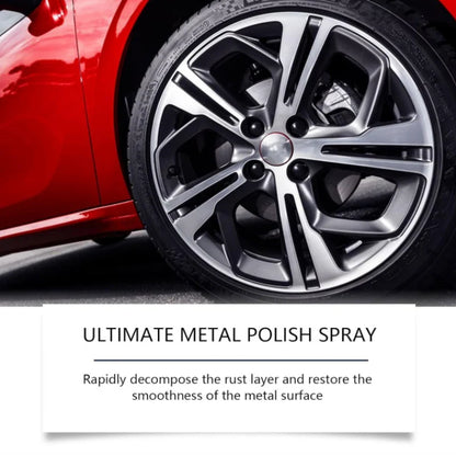 Prémium fém polírozó spray – Visszaállítja a fényt, eltávolítja a rozsdát, védi a felületet – Utánvéttel 🔧