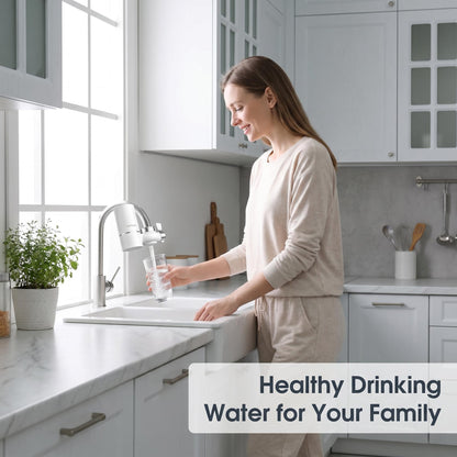 💧 5 rétegű szűrés – klór, fémek, baktériumok és szagok távoznak! Tisztább, finomabb ízű víz iváshoz és főzéshez, minden kortyban! 🥗