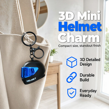 🪖 3D-s mini sisak medál – feltűnő és egyedi! Tedd különlegessé a kulcsaidat vagy a hátizsákodat ezzel a menő kiegészítővel! 🔑