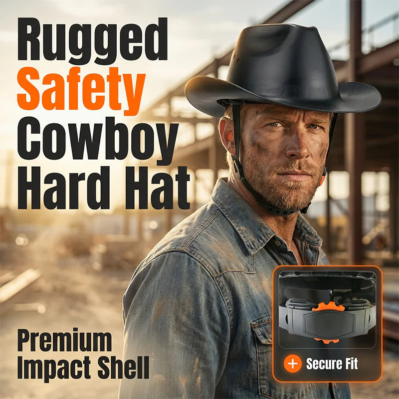 ⭐ Cowboy stílus, professzionális védelem – válj ki a tömegből a helyszínen anélkül, hogy feláldoznád a biztonságodat! Stílus és funkció egyben! 🔥