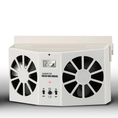 💨 Két erős, független ventilátor – gyorsan keringeti a levegőt, és percek alatt eltávolítja a pangó, fülledt hőt az utastérből! 🌪️