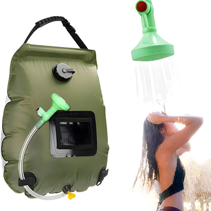 Sončni tuš brez elektrike | SUNSHOWER