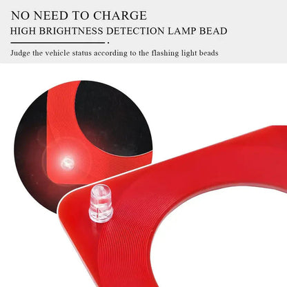 💡 Fényes LED jelzőfény – teszteléskor azonnal világít! Nincs szükség drága diagnosztikai gépekre, a válasz azonnal látható! 👀