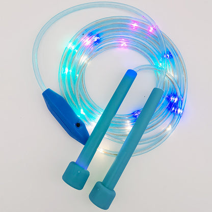 ✨ Ragyogó LED ugrókötél gyerekeknek – állítható hossz, kényelmes markolat, és a mozgás varázslatos fényjátékká válik! 🌟