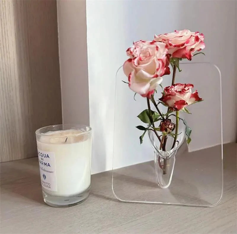 🌸 Esztétikus skandináv váza – Elegáns, trendi, nem törékeny – Asztalra, polcra, dohányzóasztalra – Virággal vagy anélkül is mutatós