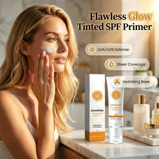 ⛱️SPF50+ fényvédős színezett alapozó | Védelem + színkorrekció | Lusták kedvence🔆