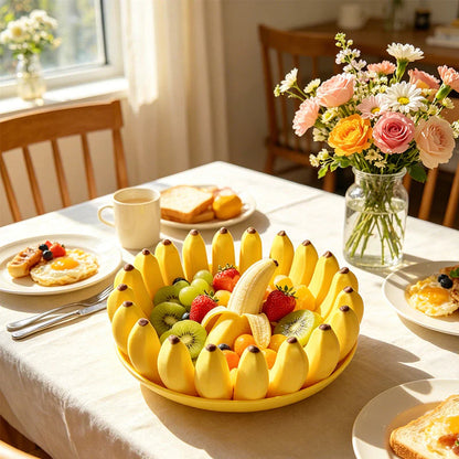 🍌 Nem csak tároló – banán alakú szobor az asztalodon, ami rendet tart és mosolyt csal mindenkire! 🎨