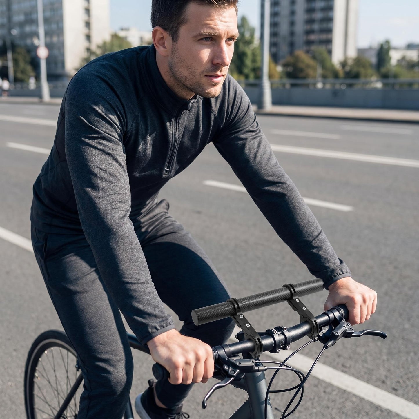 🚴 Kerékpár kiegészítő konzol – 1 vagy 2 karos kivitelben, alumínium/szénszál anyag, gyors szerelés