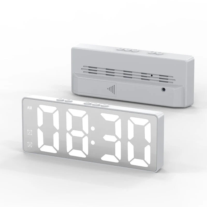 ⏰Minimalista ébresztőóra – Hálószobába, irodába, mindenhová