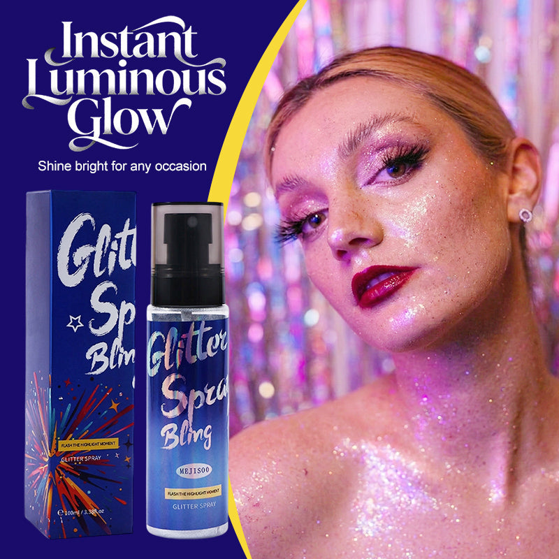✨Hosszú hatástartamú fényadó spray – Bőrre és hajra egyaránt, könnyen felvihető, természetes csillogás✨