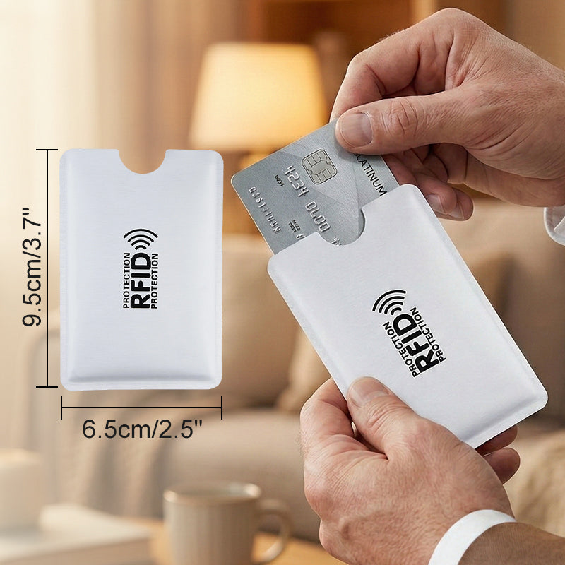 🛡️ RFID/NFC-blokkoló kártyatartó – Tartós, vízálló, 3 színben – Bankkártyák és okmányok védelmére