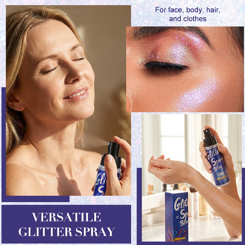 ✨Hosszú hatástartamú fényadó spray – Bőrre és hajra egyaránt, könnyen felvihető, természetes csillogás✨