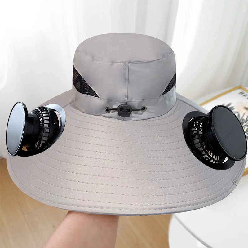 🌞 Nyár egyetlen igazi társa – UV-védelem, hűtőventilátor, intelligens érzékelő és kényelmes illeszkedés, mind egy kalapban! Végre egy termék, ami mindent tud! 🌟