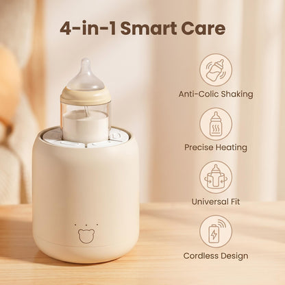 🍼 Automatikusan keveri a tápszert csomómentesre – egyenletes tápanyageloszlás és kevesebb hasfájás a babáknál! Éjszaka is gondtalan az etetés! 😴