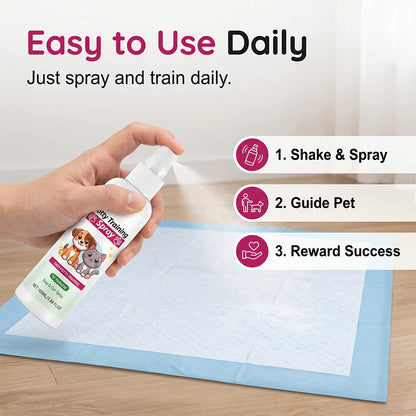 Beltéri háziállat kiképző tisztasági spray | INDOORPET