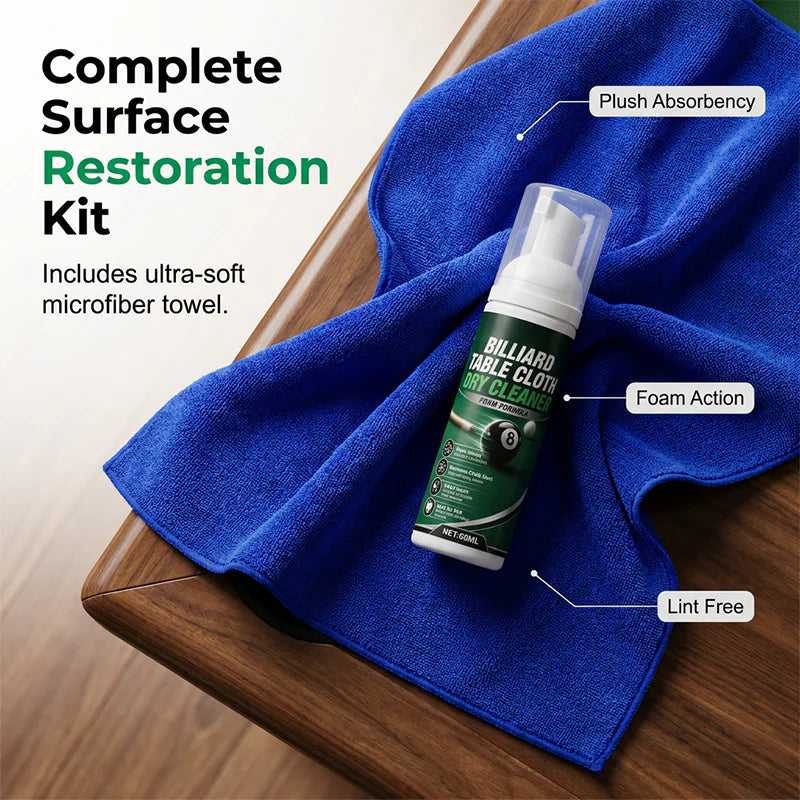 Penasti čistilec biljardne mize | BILLCLEAN