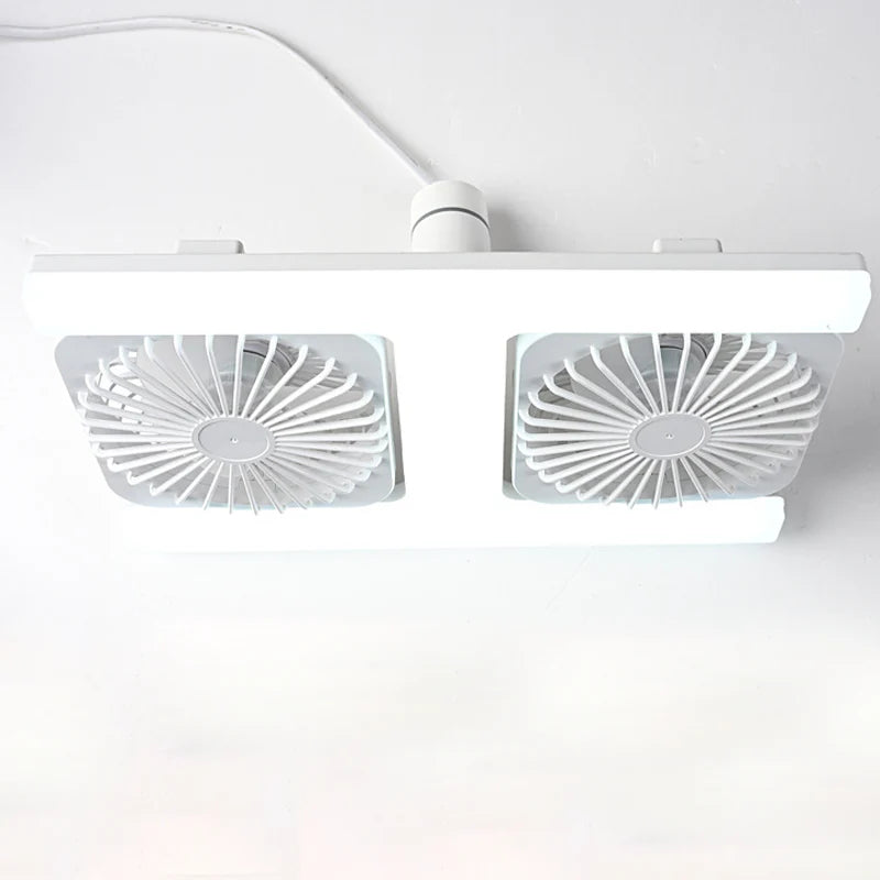 💡 2 az 1-ben ventilátor lámpa távirányítóval – Hűsít és világít egyszerre❄️