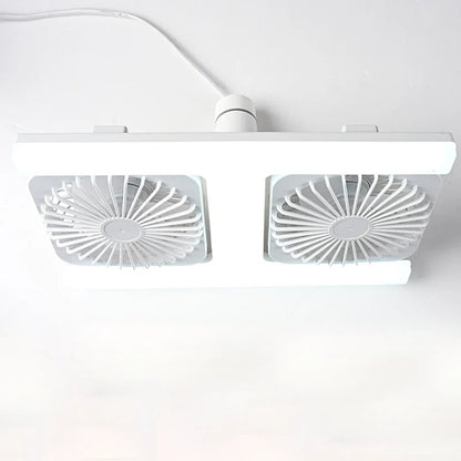 💡 2 az 1-ben ventilátor lámpa távirányítóval – Hűsít és világít egyszerre❄️