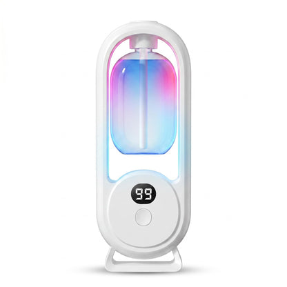 💡 Színes LED-fények lágy fényével – alváshoz, olvasáshoz vagy esti beszélgetésekhez! Illat és fény együtt alkotnak otthonos hangulatot! 🌙