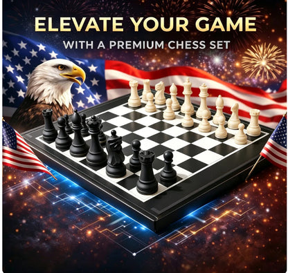 Šah s trdnimi magnetnimi figurami | GRIPCHESS
