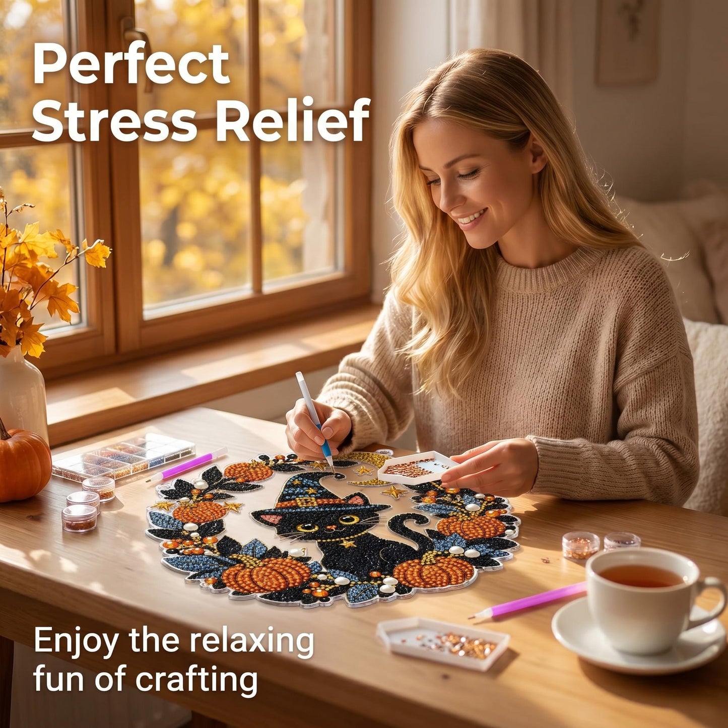 🧘 Gyöngyözéssel a stressz ellen – egy nyugodt hétvégi elfoglaltság, ami családi programként vagy lányos kézműves partiként is tökéletes! Alkoss és lazíts! 🌸