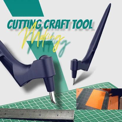 1+1 ingyen🔥 Craft vágószerszámok – Ergonomikus kialakítás, 5 cserélhető penge, biztonsági zárral, tokban✍️