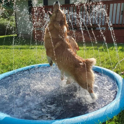 🐾 50% kedvezmény! Összecsukható kutya-macska matrac – Vízi játékhoz, extrán tartós