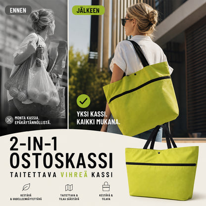 Enostavno sestavljiva zložljiva vozička na kolesih za vsak dan | EASYWHEEL