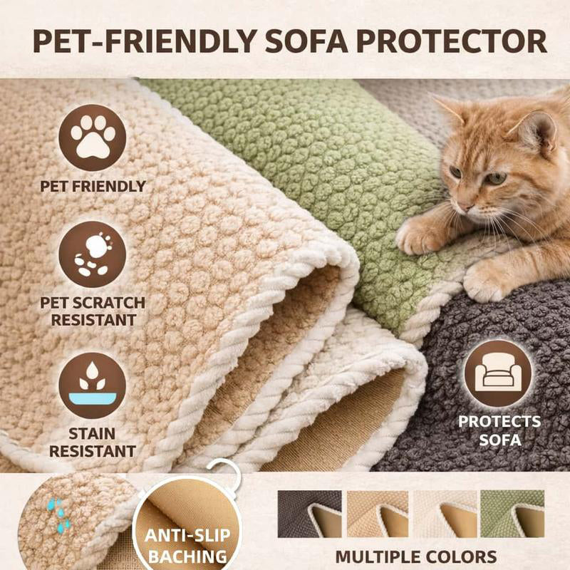 🛋️ Megvastagított csúszásgátló kanapéhuzat – Tartós, nem gyűrődik, illeszkedik minden kanapéhoz