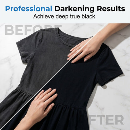 👕 Ultra-black ruhafeketítő lapok – Egyenletes színezés, tartós színrögzítés, bőrbarát formula