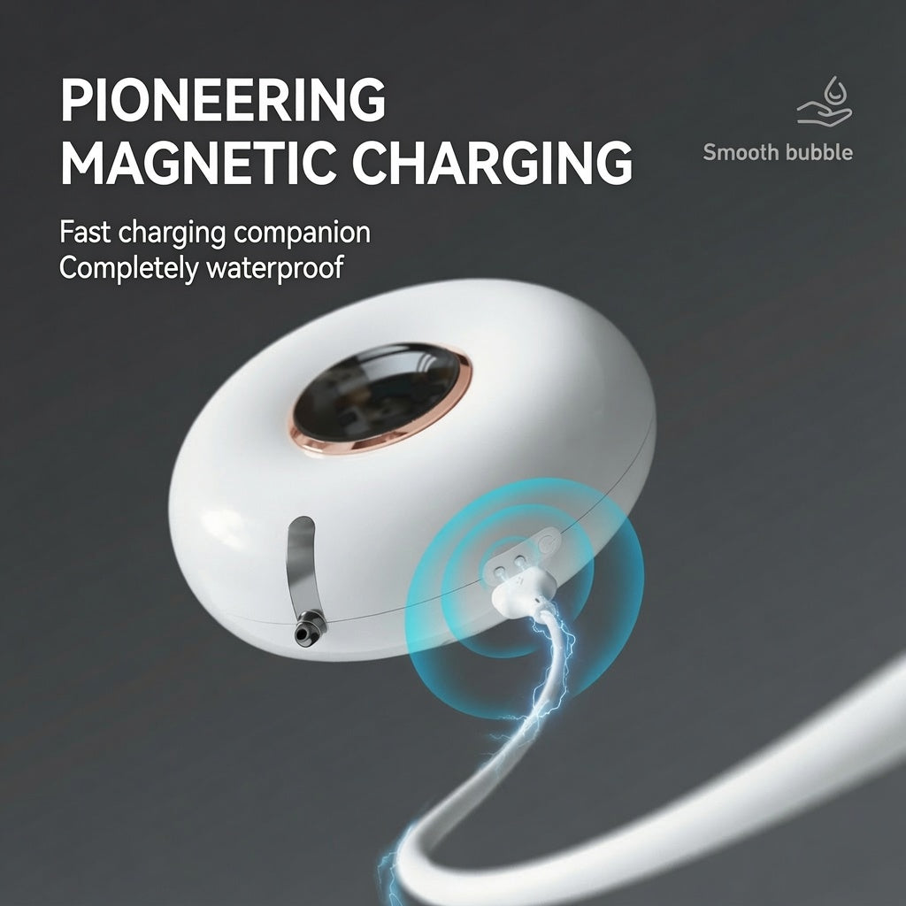 Wall-Mounted S🫧 280 ml-es tartály – egyszeri feltöltés hetekig kitart! Ritkább utántöltés, kevesebb macera, több idő a fontos dolgokra! ⏳mart Sensor Hand Sanitizer Dispenser