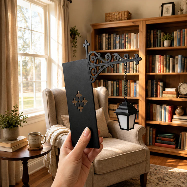 Vintage svetilka knjižni opornik | BOOKLAMP