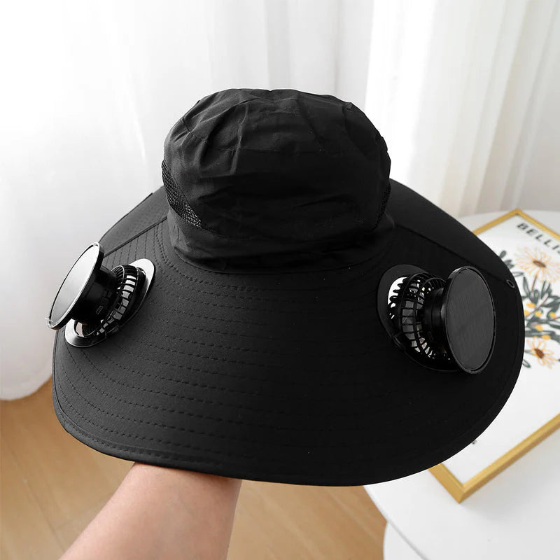 🌞 Nyár egyetlen igazi társa – UV-védelem, hűtőventilátor, intelligens érzékelő és kényelmes illeszkedés, mind egy kalapban! Végre egy termék, ami mindent tud! 🌟