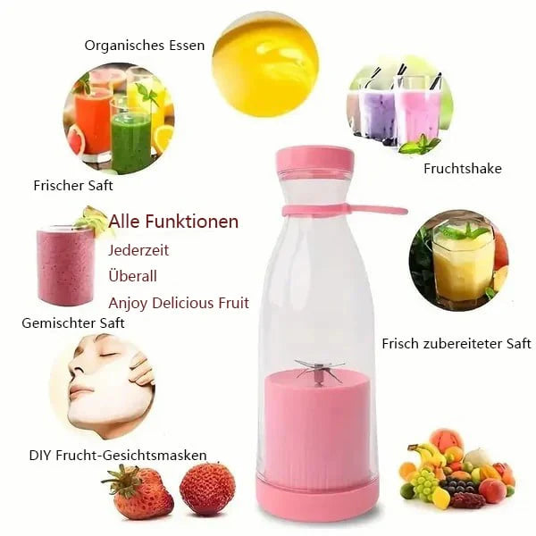 🍓 Igyál vitaminbombát minden nap – friss gyümölcsök és zöldségek turmixolva, akárhol is vagy! 🌿